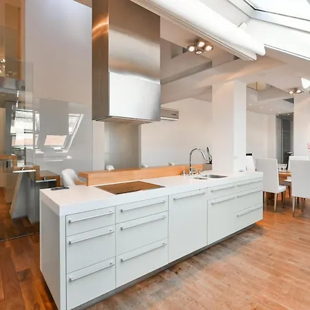 Luxury Penthouse With Sauna, Terrace, 250m2, 5bdrm, 3bthrm * Prága
