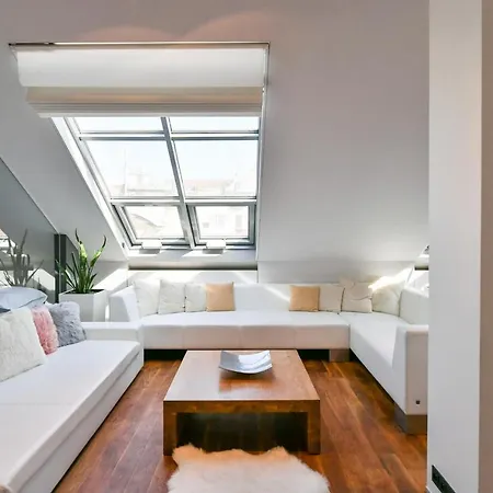 Luxury Penthouse With Sauna, Terrace, 250m2, 5bdrm, 3bthrm * プラハ
